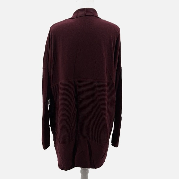 Lululemon Sit in Lotus Merino Wool Wrap II in Garnet - Size 8 - Picture 5 of 10